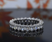 3 Carats Oval Eternity Band