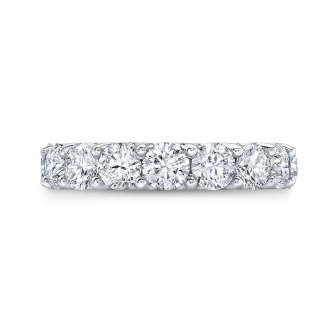 Round Cut Diamond Eternity Band 