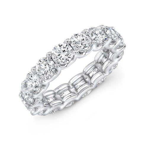 Round Cut Diamond Eternity Band 