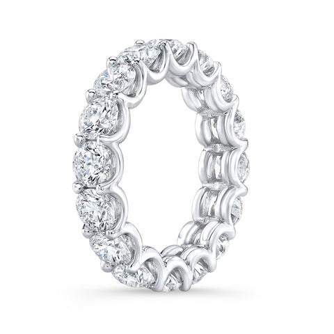 Round Cut Diamond Eternity Band 