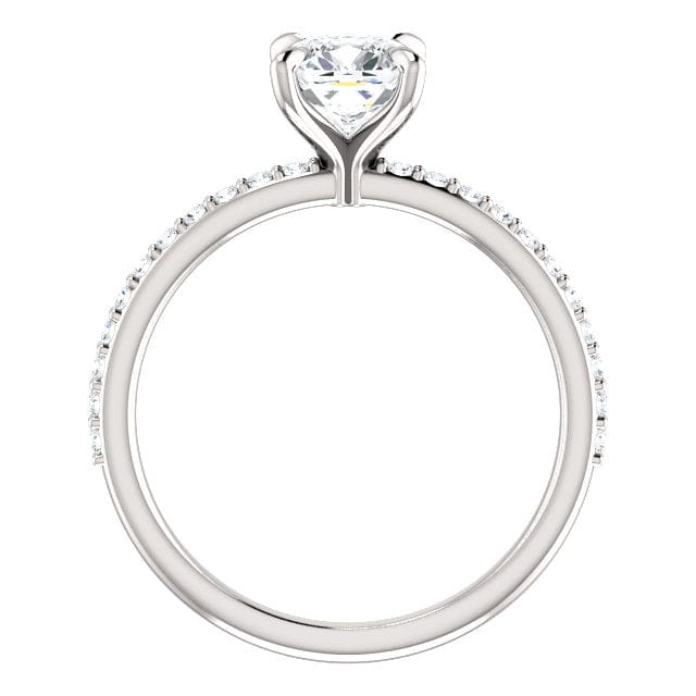 1.90 Ct. Cushion Cut Diamond Ring with Matching Band G Color VS1 GIA certified