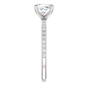 1.90 Ct. Cushion Cut Diamond Ring with Matching Band G Color VS1 GIA certified