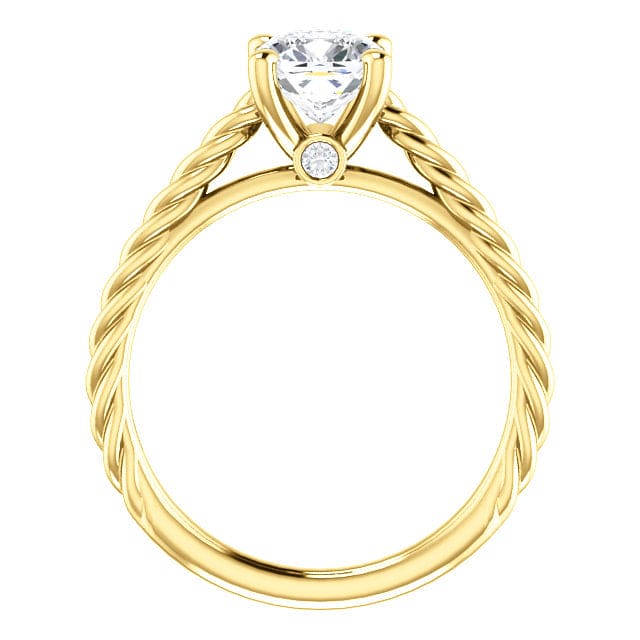3.10 Ct. Cushion Cut Solitaire Engagement Set H Color VS2 GIA Certified