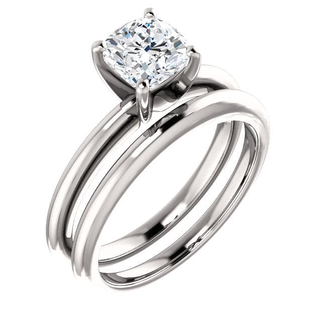 2.00 Ct. Cushion Cut Diamond Classic Solitaire Ring H Color VS2 GIA Certified