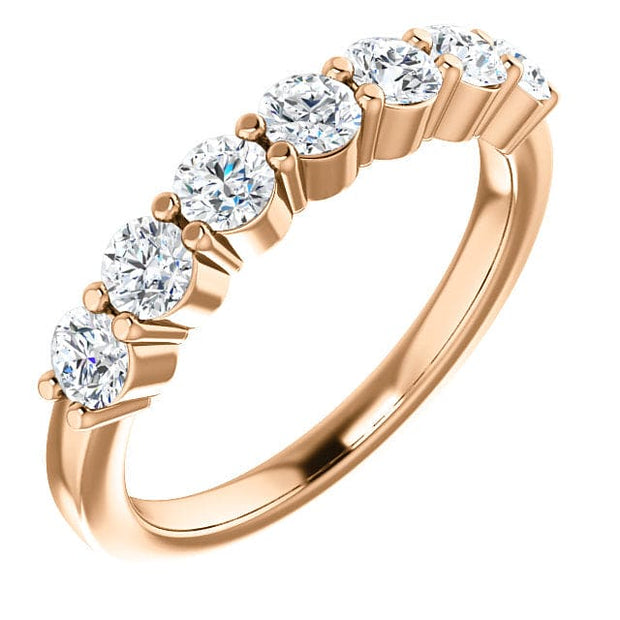 Half Eternity Band Rose Gold