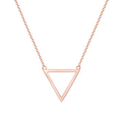 triangle necklace