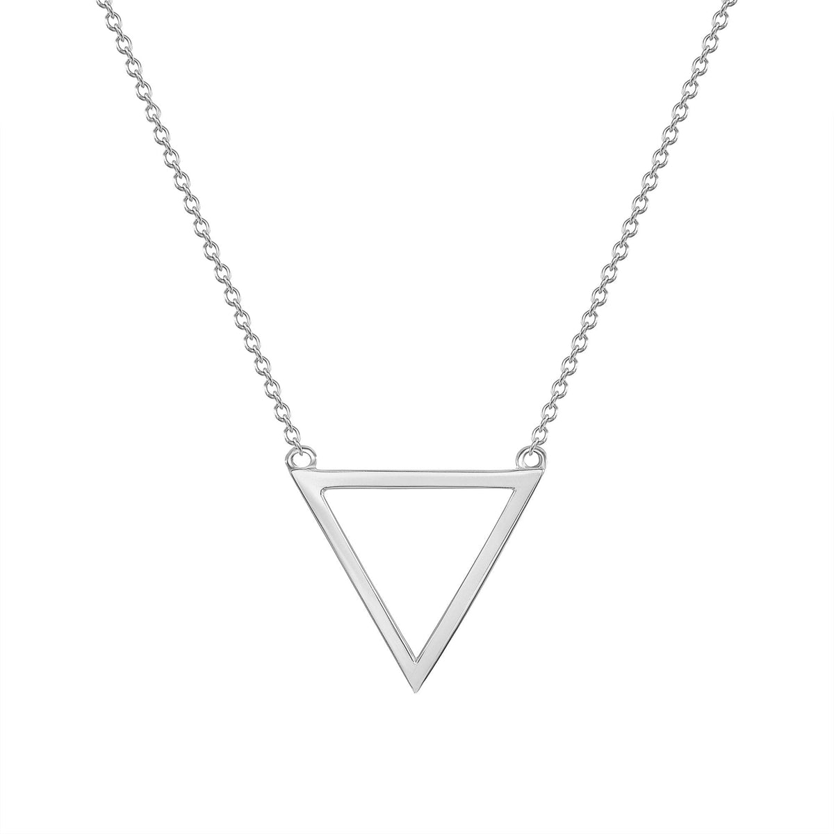 Triangle necklace