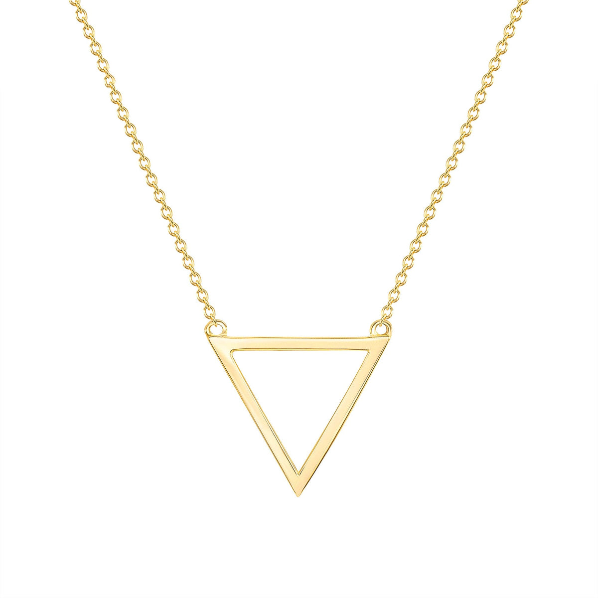 Triangle necklace