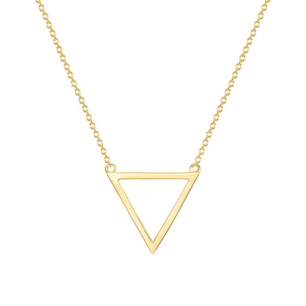 triangle necklace