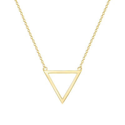 triangle necklace