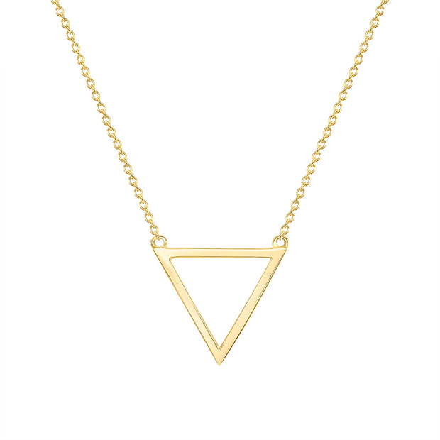 triangle necklace