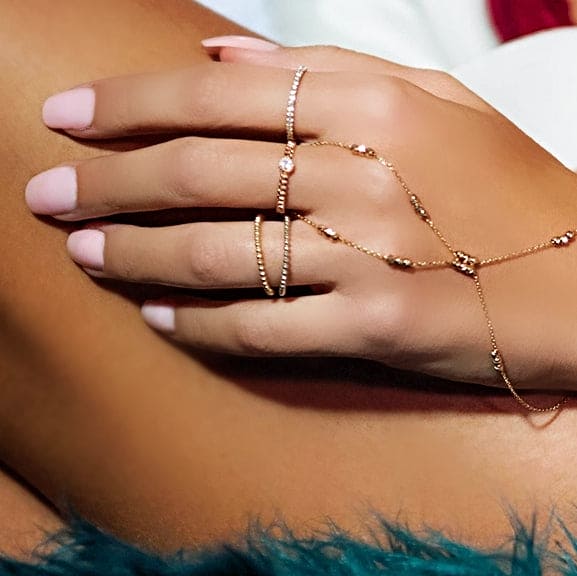 Wanderlust Hand-Chain Bracelet