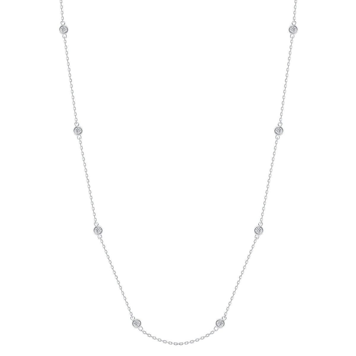 Bezel_train_diamond_necklace_white_gold