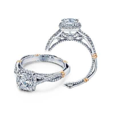Verragio Parisian Collection 0.30 ct. Round Brilliant Cut Diamond Engagement Ring Setting