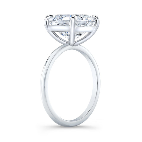 2.00 Ct. Asscher Cut Solitaire Engagement Ring Set G Color VS1 GIA Certified