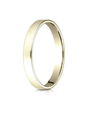 14K Yellow Gold 3.0mm Traditional Flat Ring - 23014ky