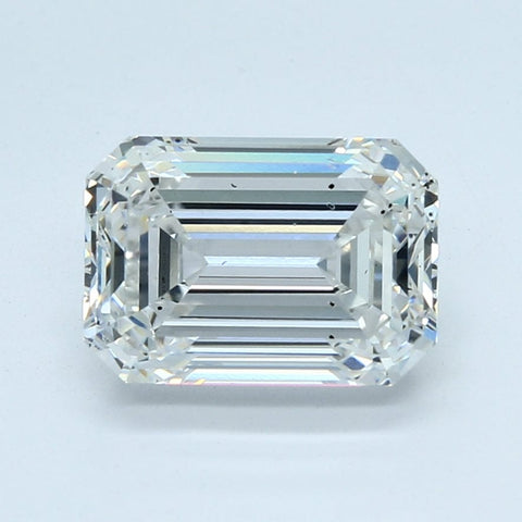 3.18 Carat | Excellent Cut | F  | SI1 clarity | Emerald Diamond