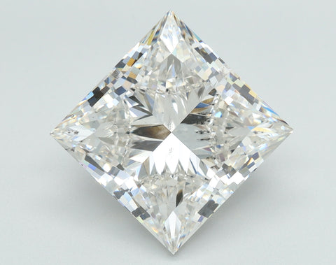 7.04 Carat | Excellent Cut | F  | VS2 clarity | Princess Diamond