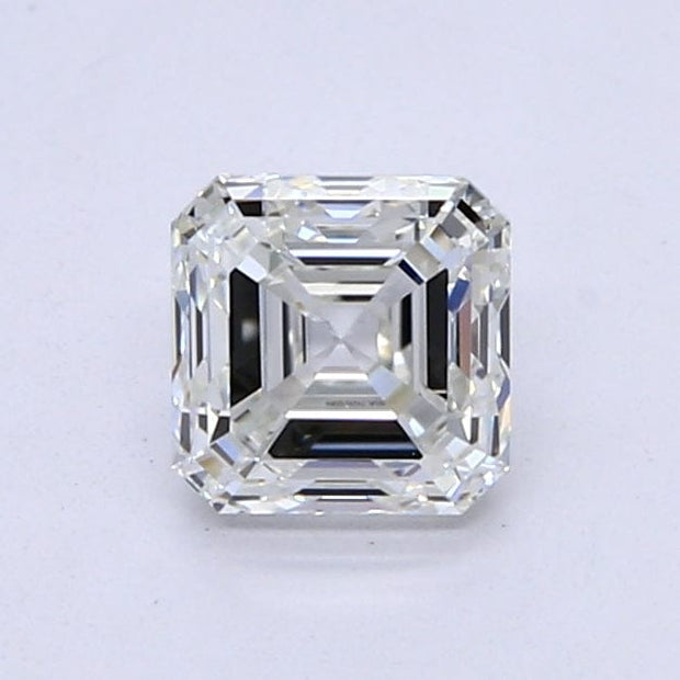 0.91 Carat | Very Good Cut | H  | VVS2 clarity | Asscher Diamond