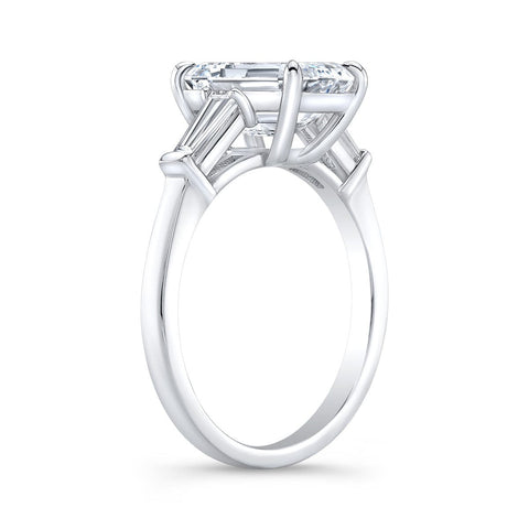Tapered Baguette Engagement Ring