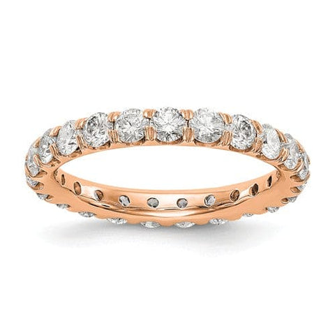 Round Diamond Eternity Band