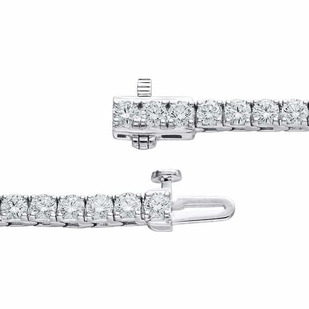 10.00 Ct. Diamond Tennis Bracelet Natural Earth Mined H Color VS2 Clarity