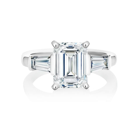 DB Classic emerald-cut diamond ring