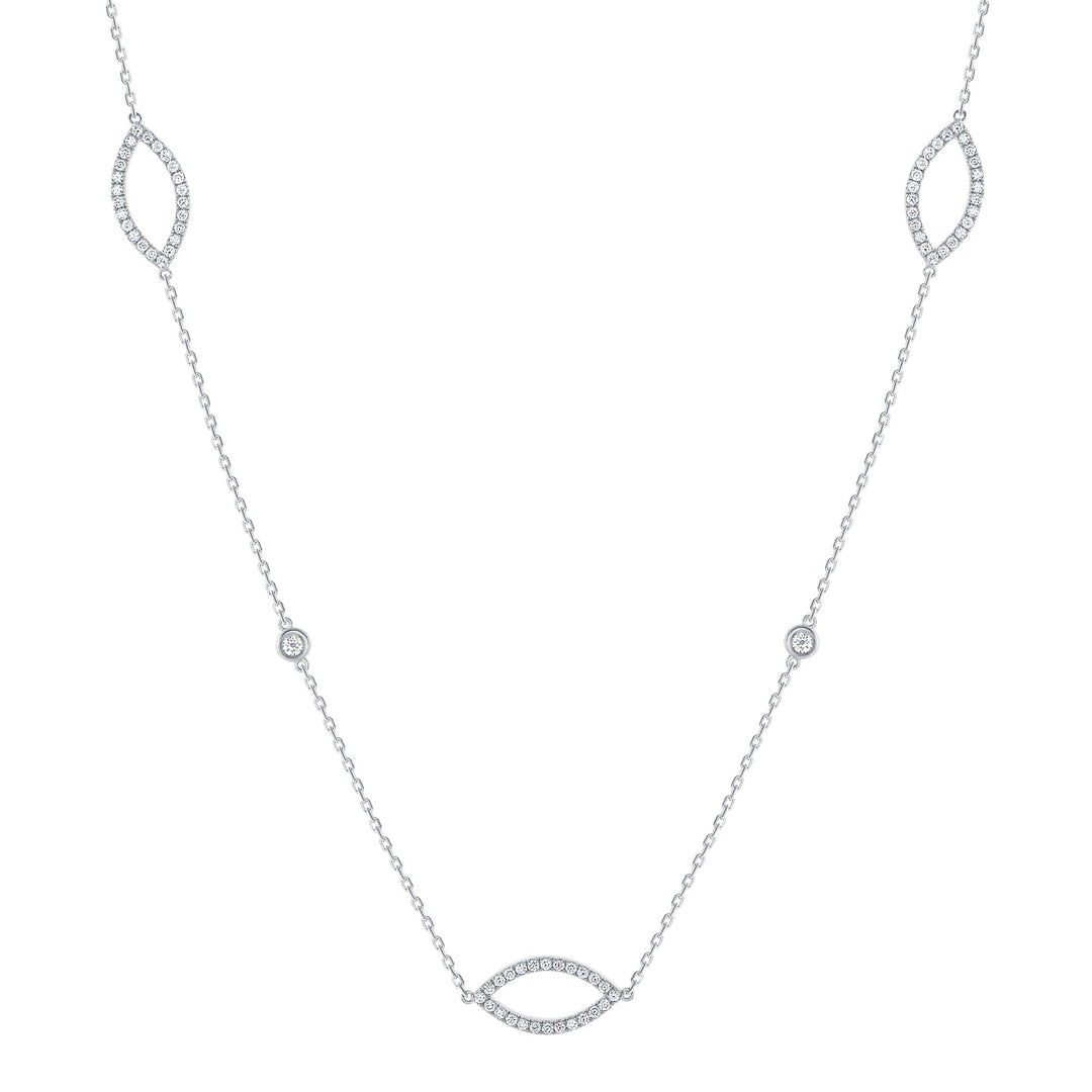 The Marquise Lotus Necklace