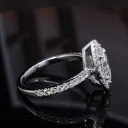 1.60 Ct. Marquise Halo Engagement Ring H Color VS2 GIA Certified