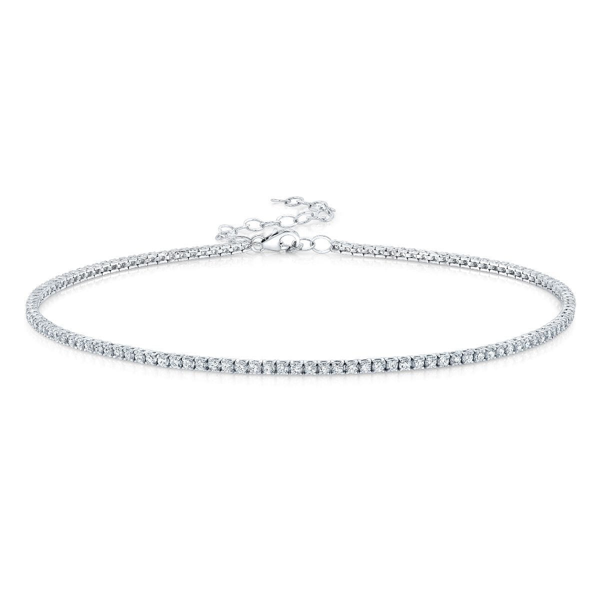 Natural_tennis_bracelet_choker_adjustable_diamond_bracelet_necklace_white_gold