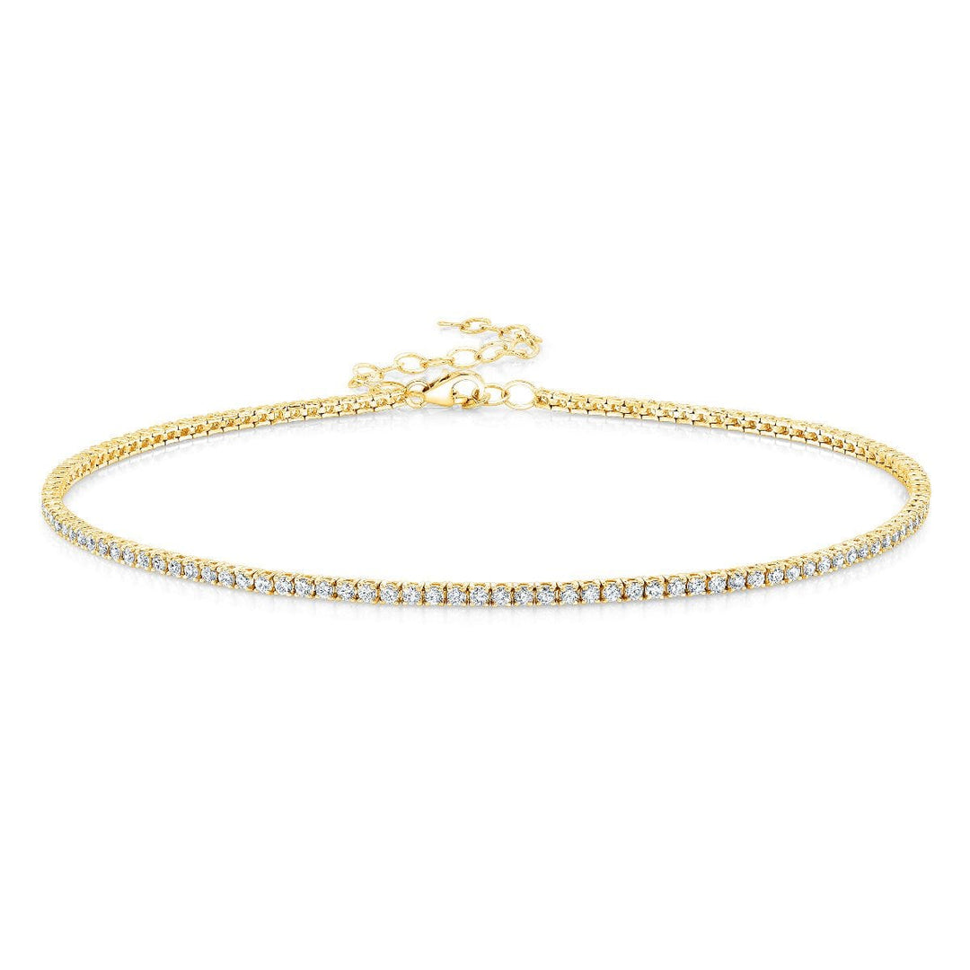 Tennis Choker Necklace 2.50 Ctw. Diamonds