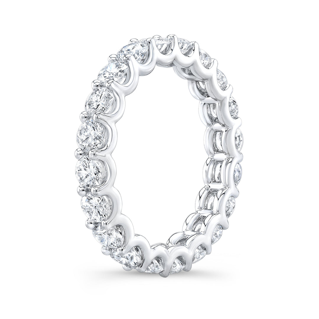 Diamond Eternity Band Side Profile