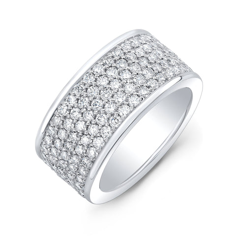 Men's Diamond Ring | Diamond Ring for Men | 8mm Wide Diamond Ring ...