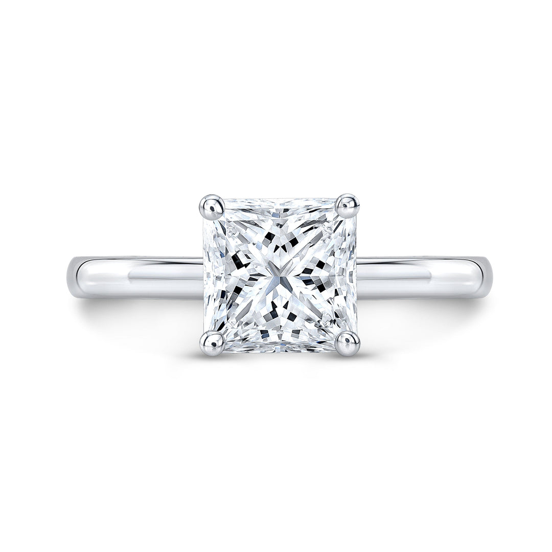 Four Prong Solitaire Ring Setting