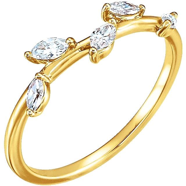 Off-the-Vine Marquise Diamond Ring Stackable