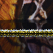 9.00 Ct. Pear Cut Diamond Tennis Bracelet Natural Earth Mined G Color VS2 Clarity
