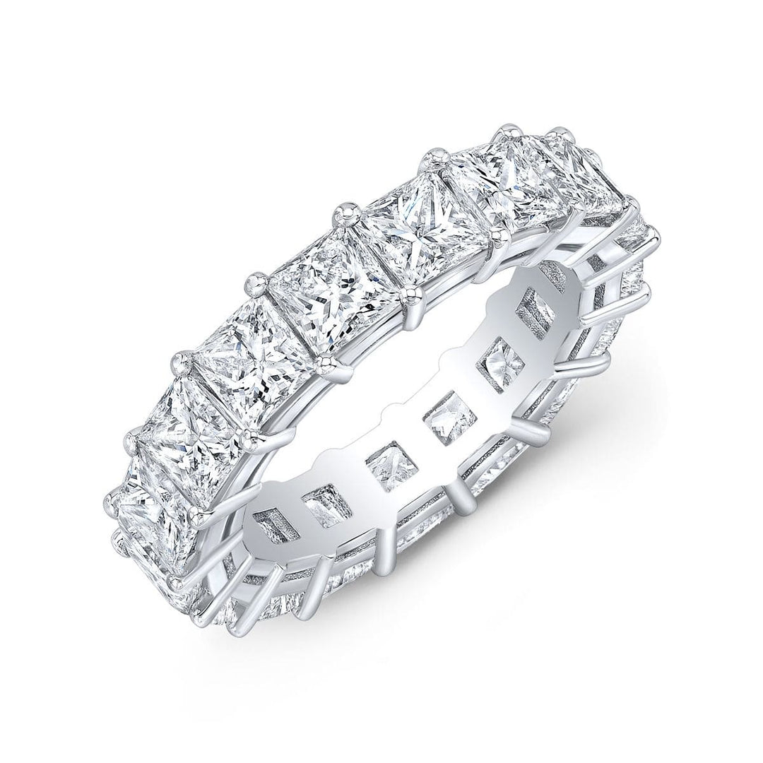 Square diamond eternity ring discount