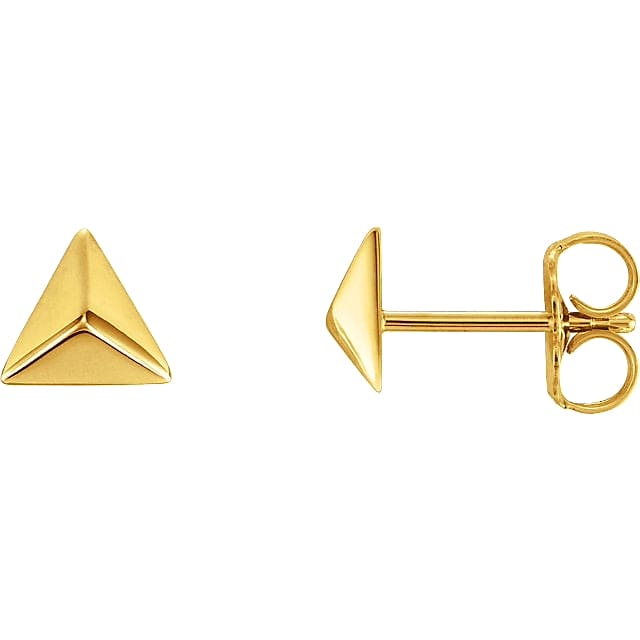 Pyramid earrings