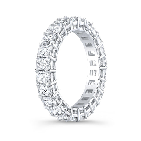 Radiant Eternity Band Side Profile