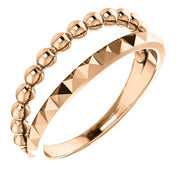 Eye Candy Stackable Gold Ring