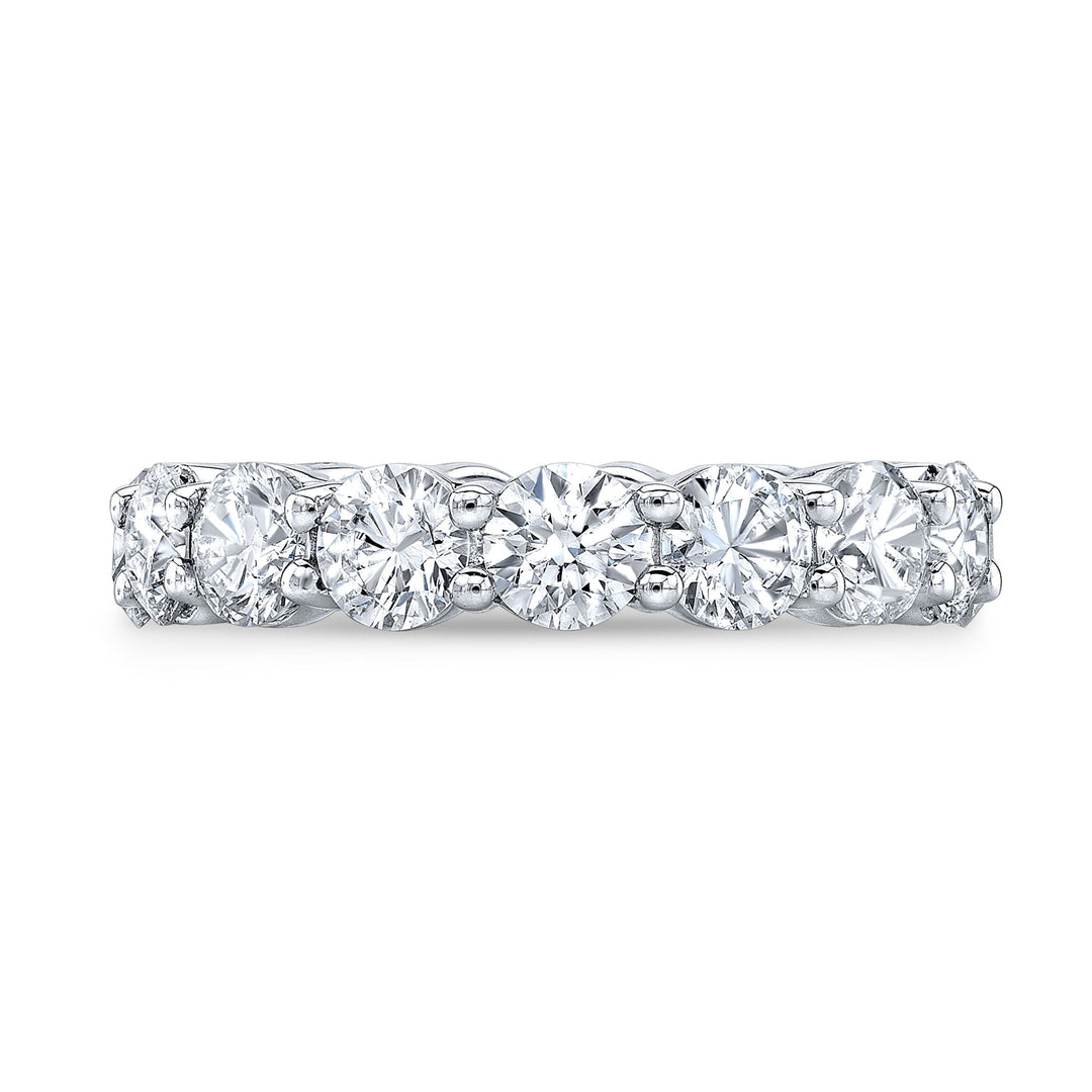 7.0 Ct. Round Diamond Eternity Band Wedding Ring