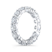 4 Carat Round Eternity Band F-G Color VS1 Clarity