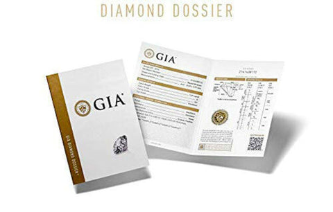 3.60 Ct. Cross Over Split Shank Round Cut Diamond Ring G Color VS1 GIA Certified