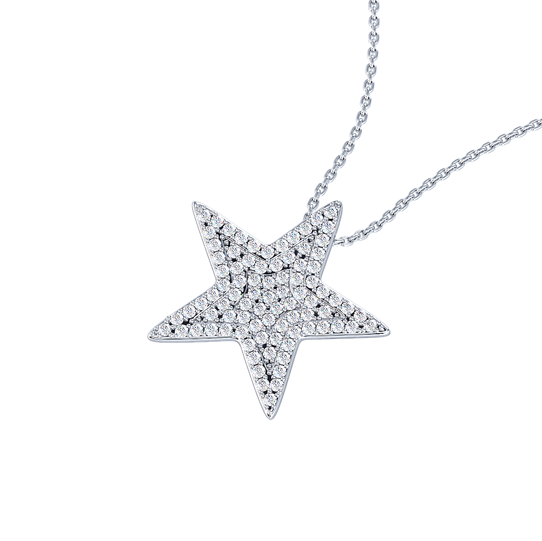 Star Diamond Necklace