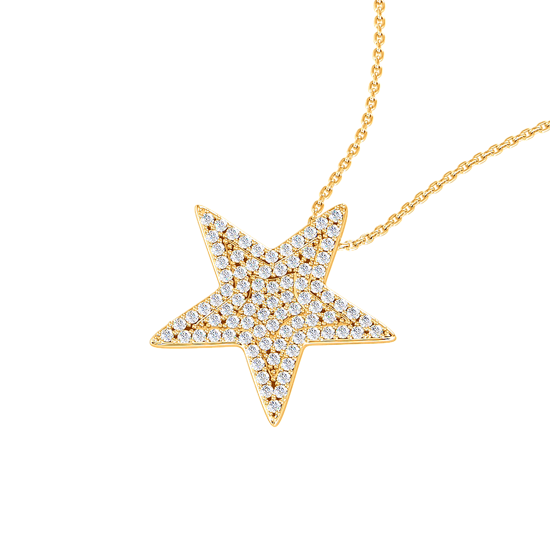 Star Diamond Necklace