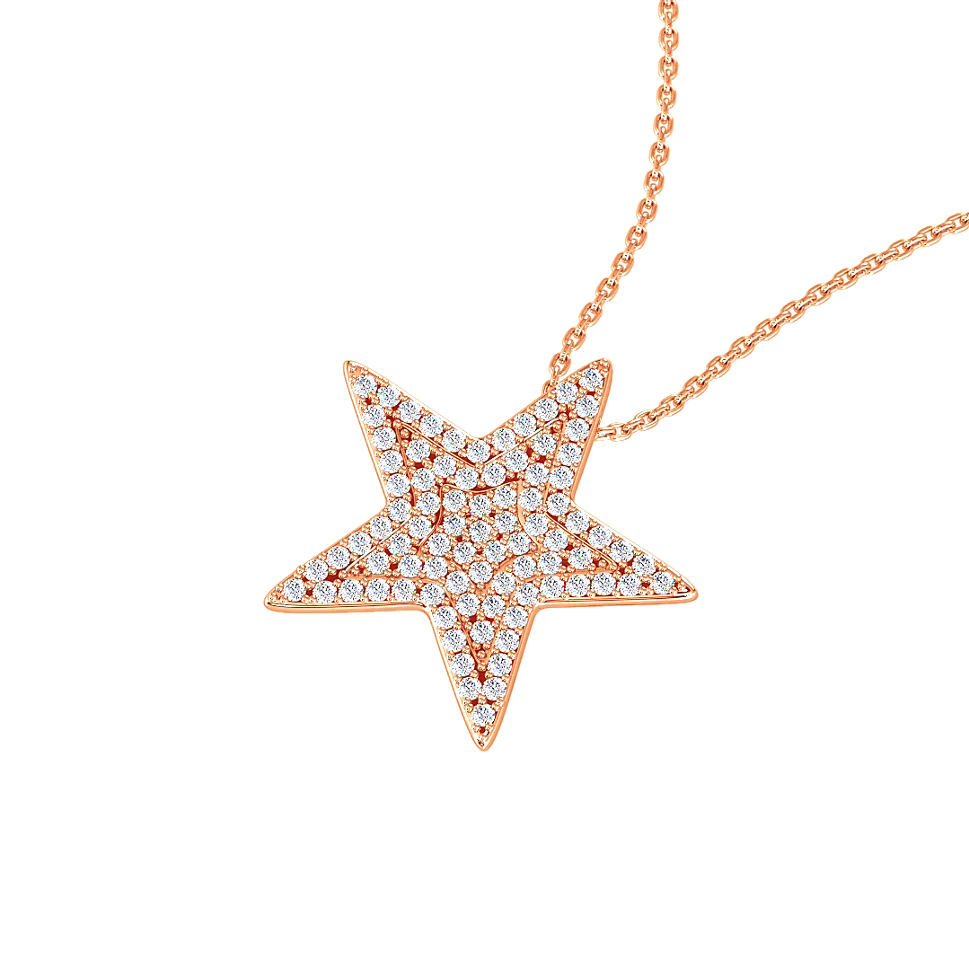 Star Diamond Necklace