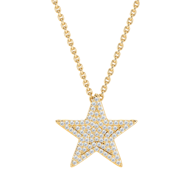 Star Diamond Necklace