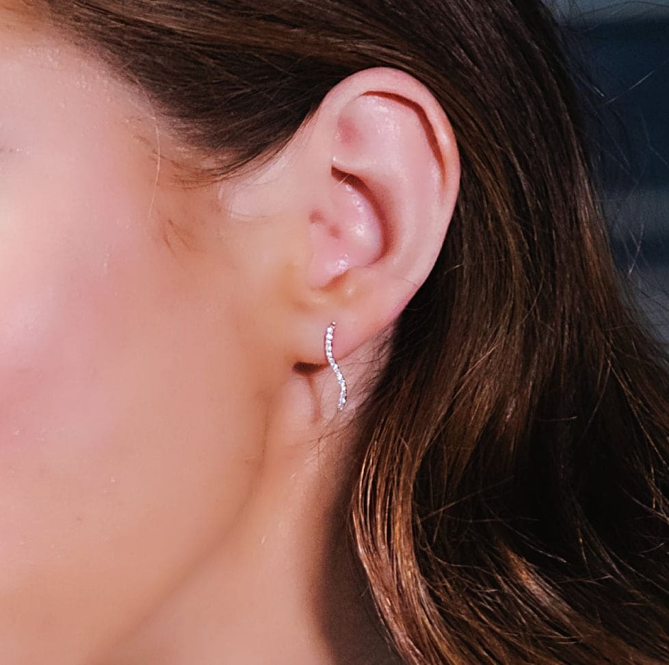 Sway with me diamond earrings
