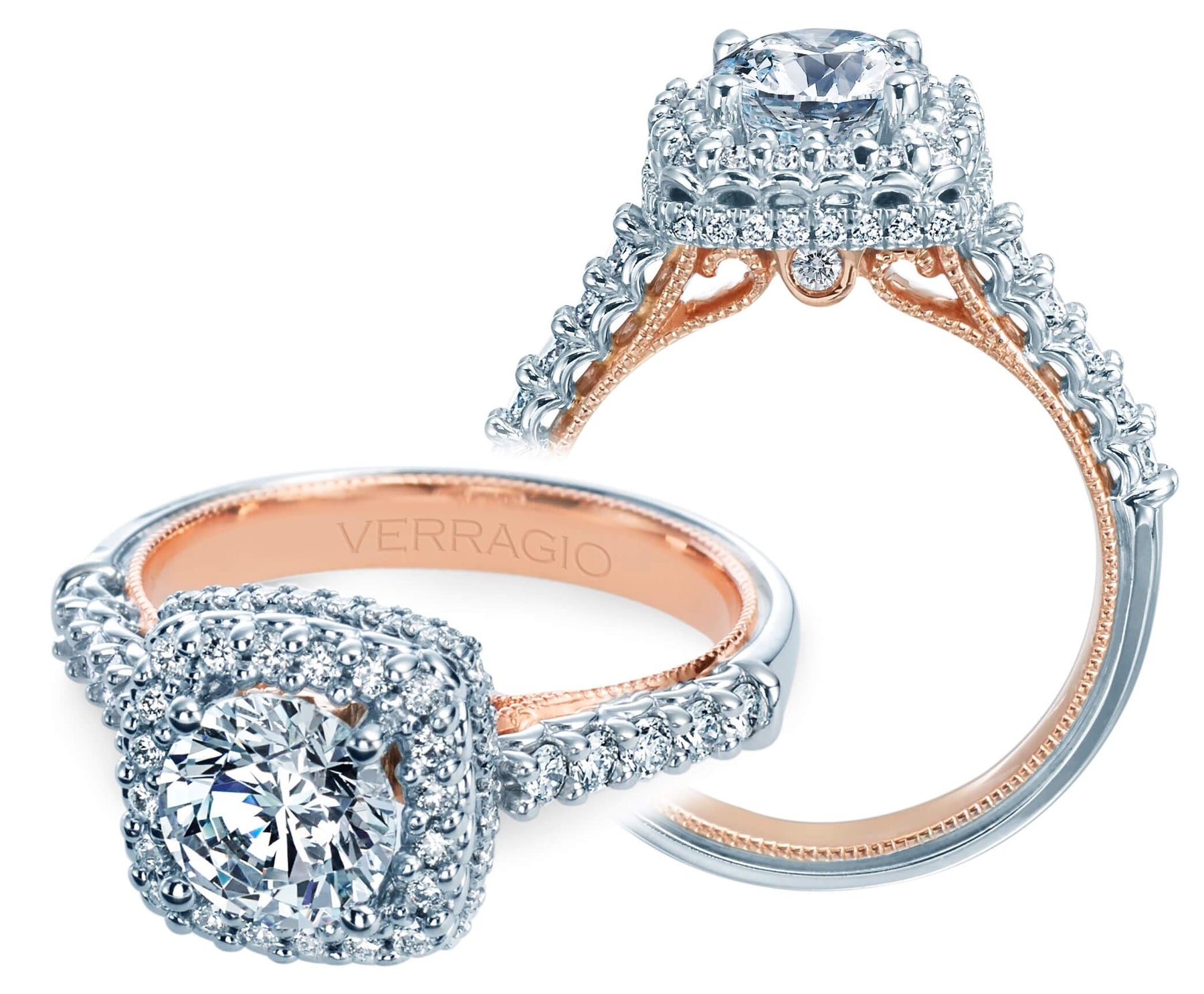 Verragio Classic Collection Halo Engagement Setting