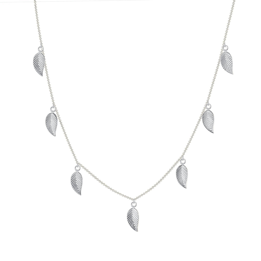 Leaf Chain Necklace – Kingofjewelry.com